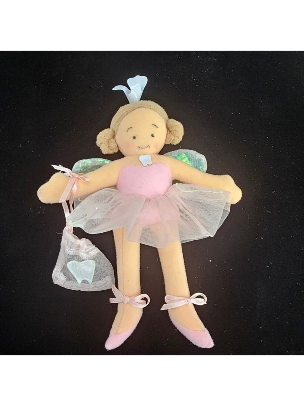 Fancy Prancy Princess Tooth Fairy Plush Doll By North American Bear Co With Pink